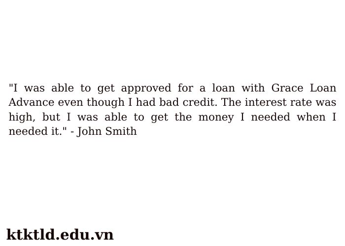 Grace Loan Advance feedback 2