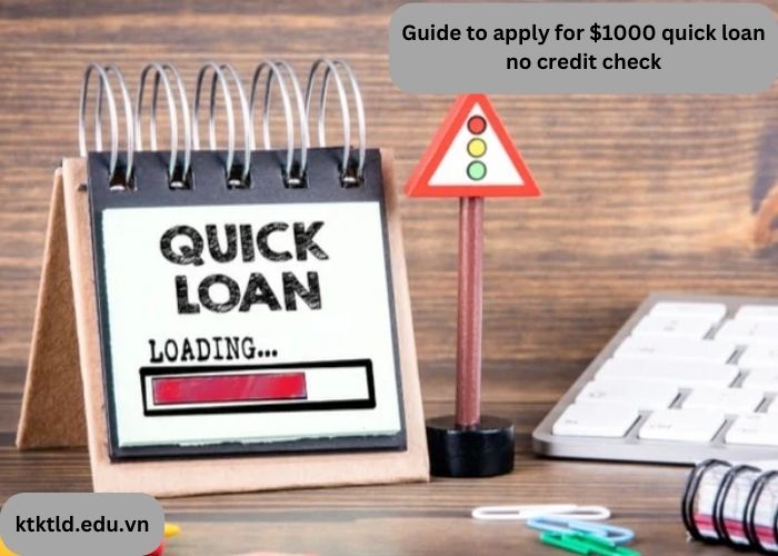 Guide to apply for $1000 quick loan no credit check